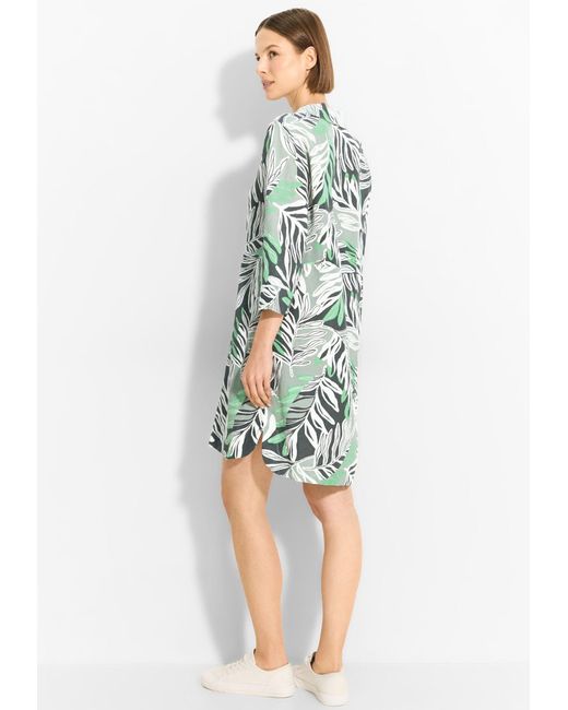 Cecil Green Midikleid LINEN_LI/CV Multi Print Dress