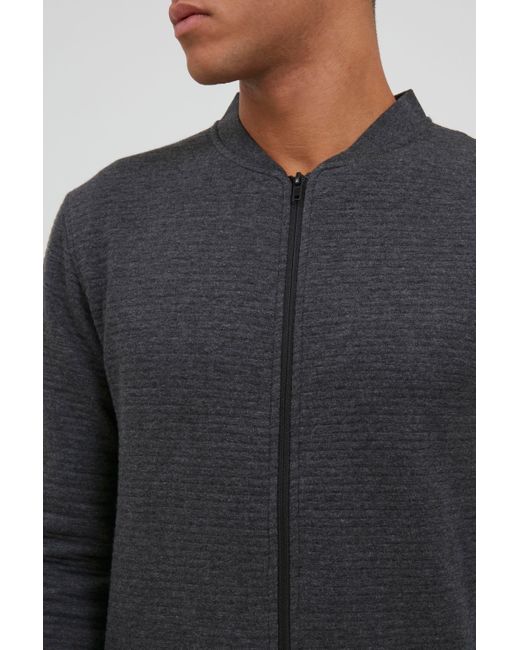 INDICODE IDBronte Sweatjacke mit Reißverschluss in Gray für Herren
