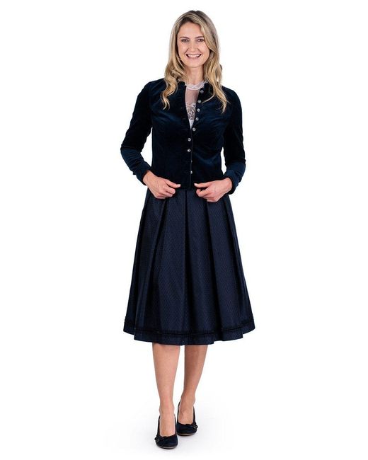Marjo Blue Trachtenrock