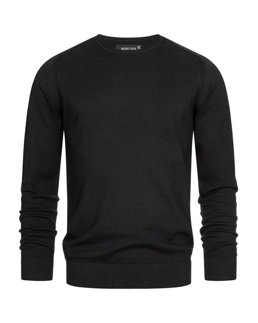 INDICODE Strickpullover Gamal in Black für Herren