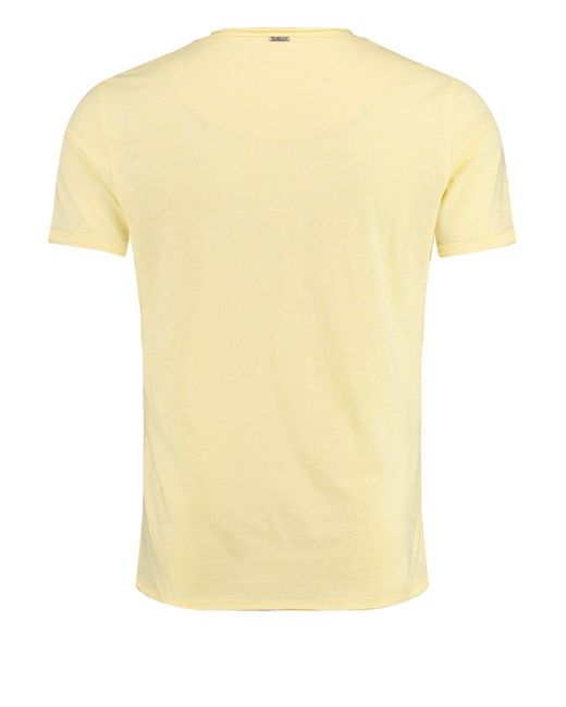 Key Largo T-Shirt MT BREAD NEW round in Yellow für Herren