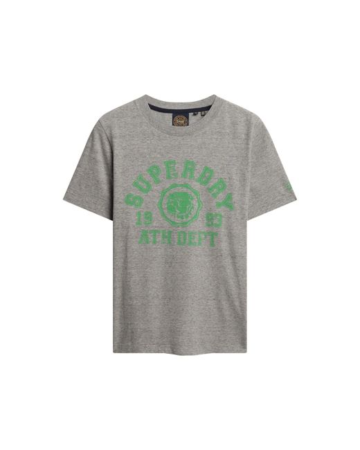 Superdry Green T-Shirt (1-tlg) Plain/ohne Details