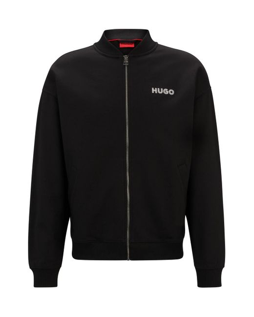 HUGO Sweatshirt Drochomber 10259503 01 in Black für Herren