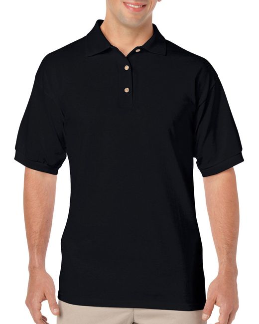 Gildan Poloshirt DryBlend® Adult Polo in Black für Herren