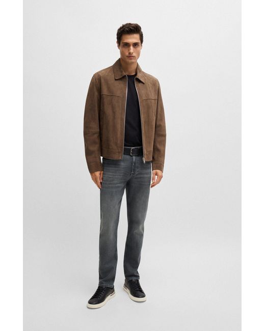 Boss 5-Pocket-Jeans H-Delaware (1-tlg) in Gray für Herren