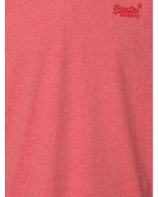 Superdry T-Shirt in Pink für Herren