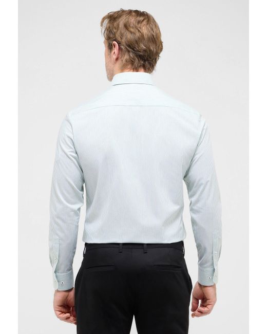 Eterna Langarmhemd MODERN FIT NON IRON (bügelfrei) in White für Herren