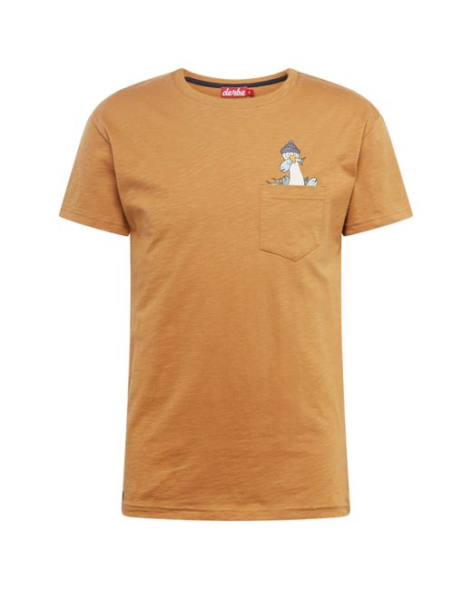 Derbe T-Shirt Langer Hals (1-tlg) in Multicolor für Herren
