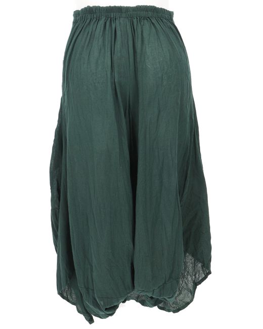 Guru-Shop Green Minirock Natürlicher Maxirock, Boho , langer Rock -.. alternative Bekleidung