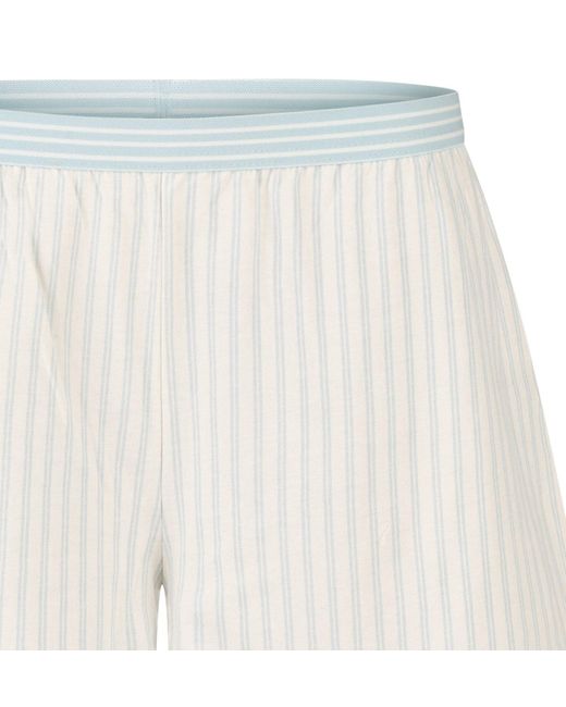 by Louise White Night Muse (-tlg., 1-teilig) Schlafhose Pyjamahose Shorts kurz Baumwolle