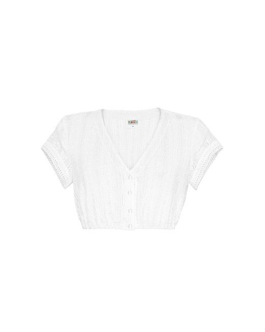BERWIN & WOLFF White Dirndlbluse