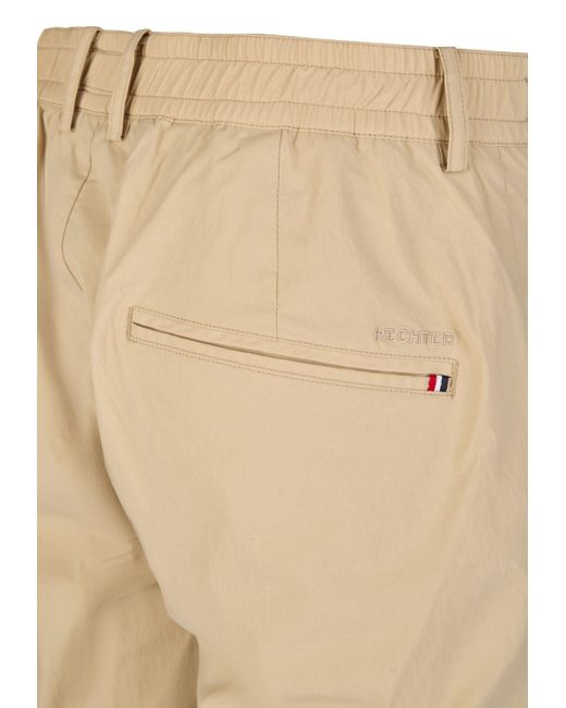 Hechter Paris (1-tlg) Bequeme H-Xtension technische Bermuda-Shorts aus Nylon mit Elasthan in Natural für Herren