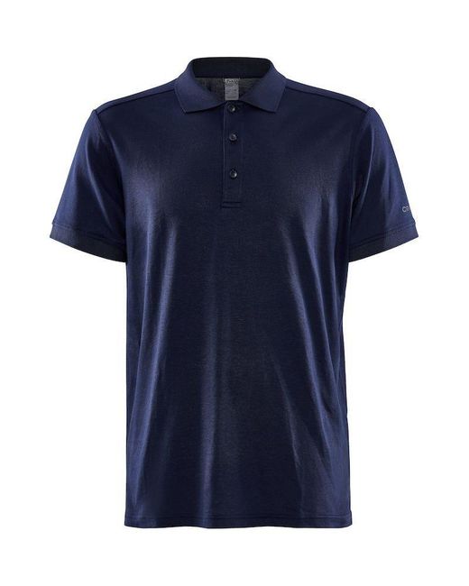 C.r.a.f.t Poloshirt Core Blend Polo Shirt in Blue für Herren