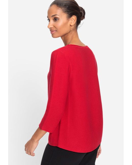 Olsen Red Strickpullover