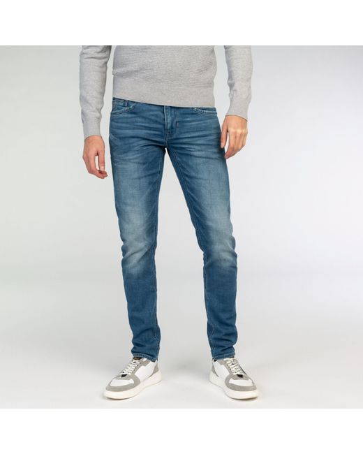 PME LEGEND Slim-fit-Jeans TAILWHEEL LEFT HAND GREY in Blue für Herren