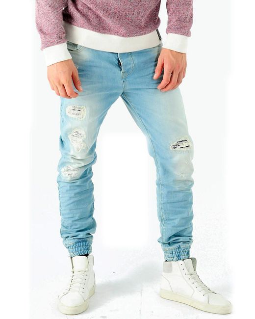 Vsct Destroyed-Jeans in Blau für Herren | Lyst DE