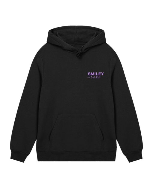 F4NT4STIC Kapuzenpullover Smiley Originals Ltd. Edition Print since 1972 Premium Qualität in Black für Herren