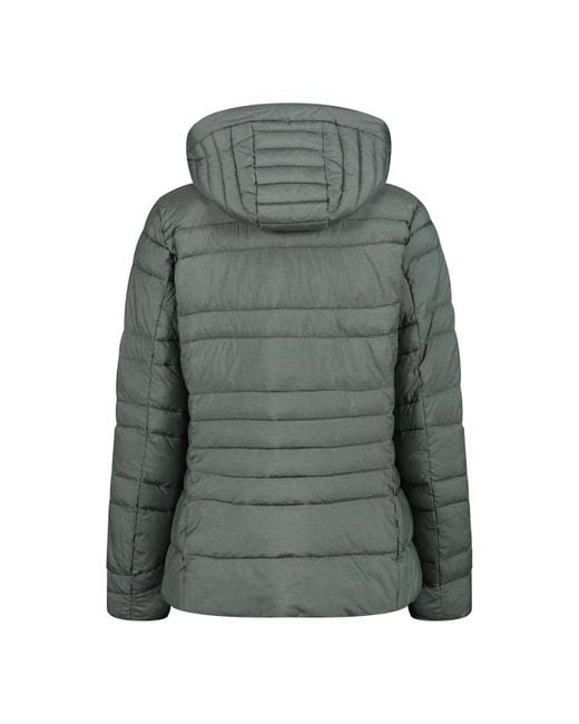 CMP Green Outdoorjacke Jacke Woman Jacket Snaps Hood 34K3166M