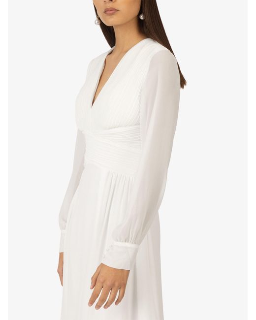 Kraimod White Abendkleid aus hochwertigem Polyester Material