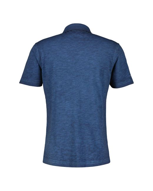 Lerros Poloshirt mit Brustprint in Blue für Herren