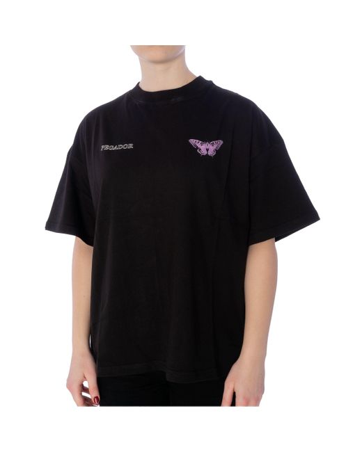 PEGADOR Black Eira Oversized T-Shirt (1-tlg)