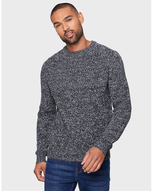 Threadbare Strickpullover Reed in Blue für Herren