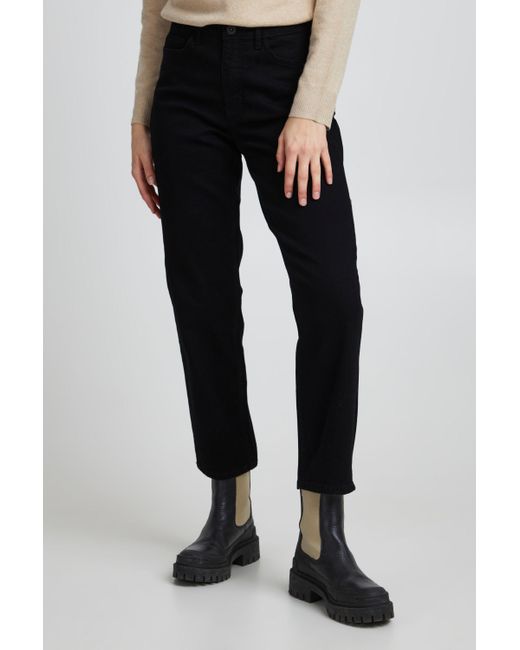 Ichi Black 5-Pocket-Jeans IHTWIGGY RAVEN