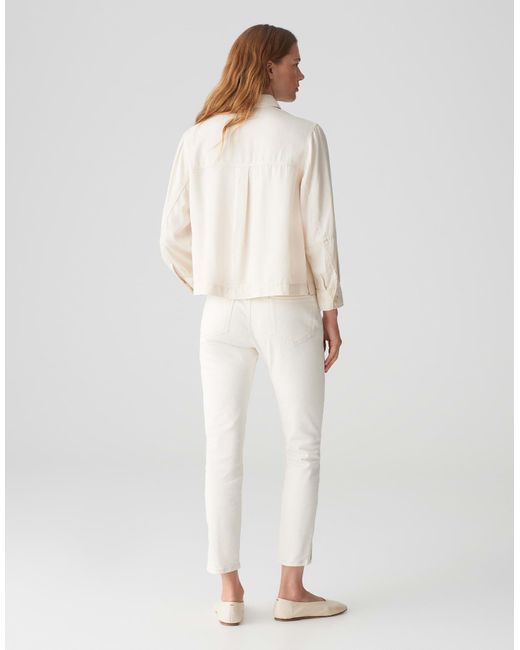 Opus Natural Hemdbluse FADELIA Regular aus 100% Lyocell