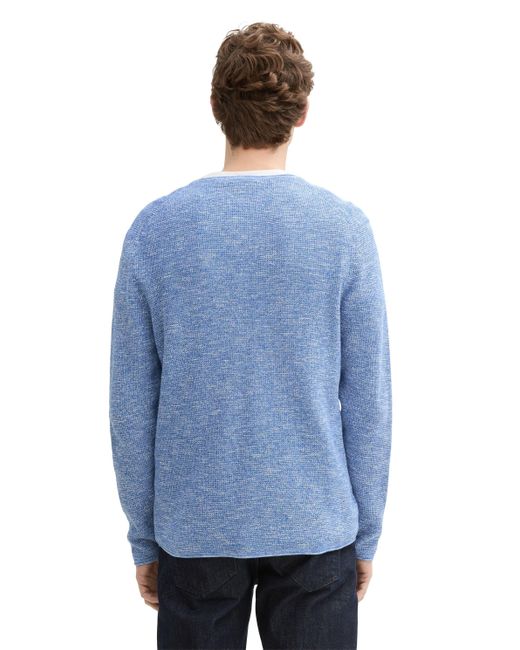 Tom Tailor Strickpullover in Blue für Herren