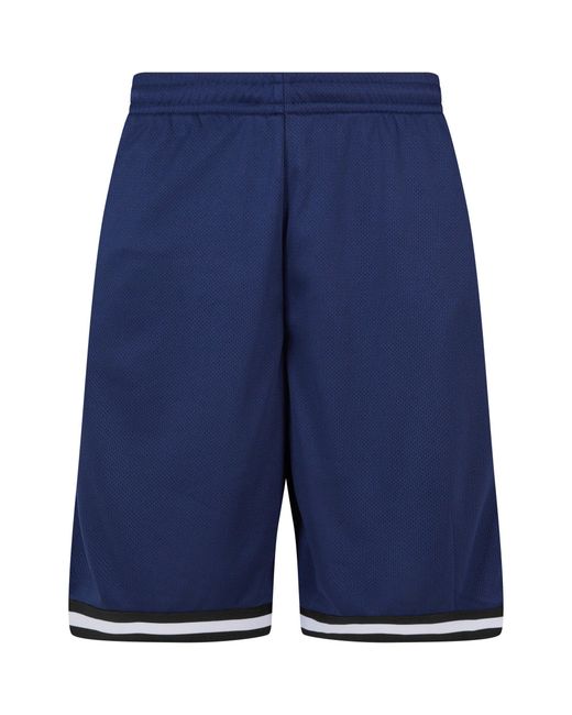 Urban Classics Stripes Mesh Shorts in Blue für Herren