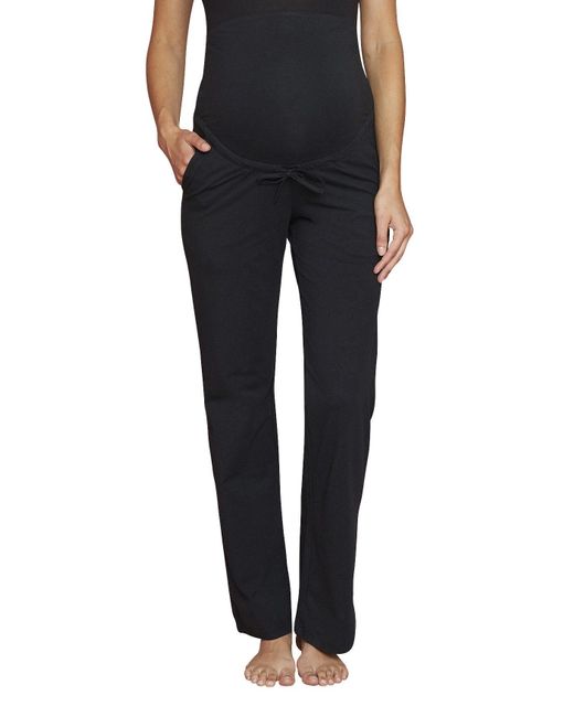 VERTBAUDET Black Cargohose Umstands-Yogahose