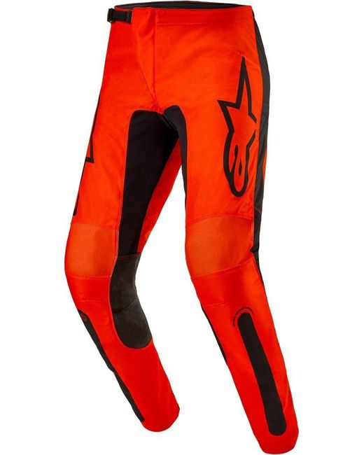 Alpinestars Motorradhose Fluid Lurv Motocross Hosen in Red für Herren