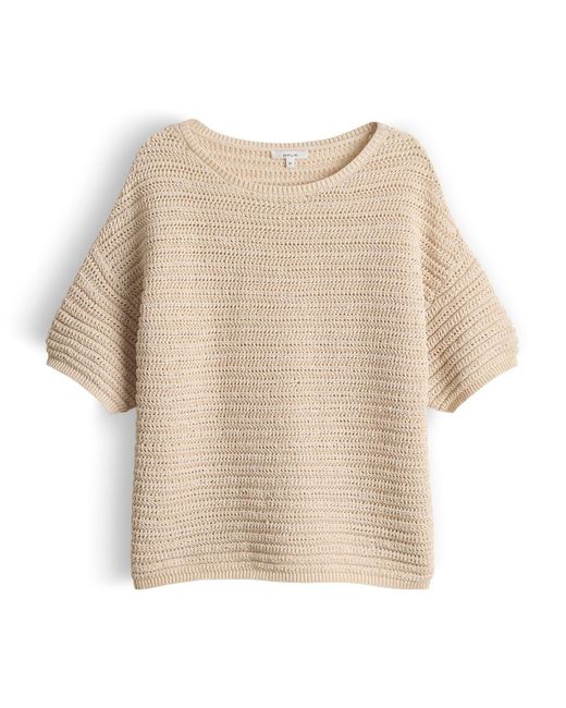 Opus Natural Kurzarmpullover