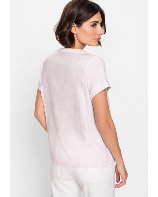 Olsen Pink T-Shirt Short Sleeves