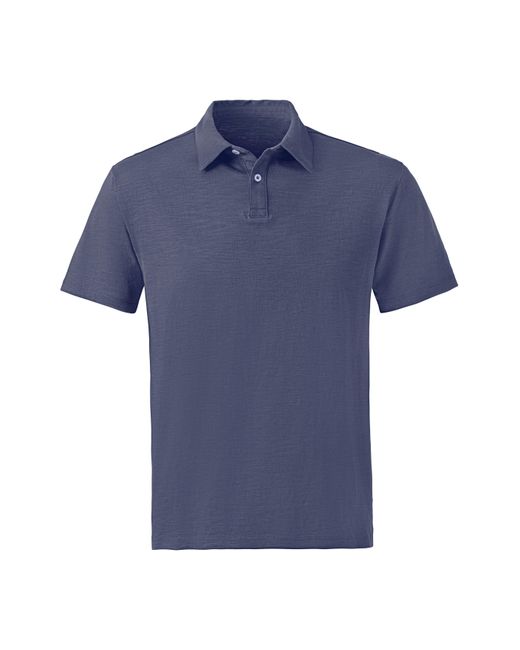 John Devin Poloshirt (Packung, 2-tlg., 2er-Pack) aus besonderer slub-yarn Qualität in Blue für Herren
