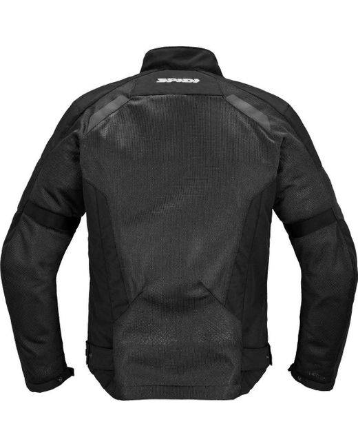 SPIDI Tek Net Motorradjacke (wasserdicht) herausnehmbares Innenfutter in Black für Herren