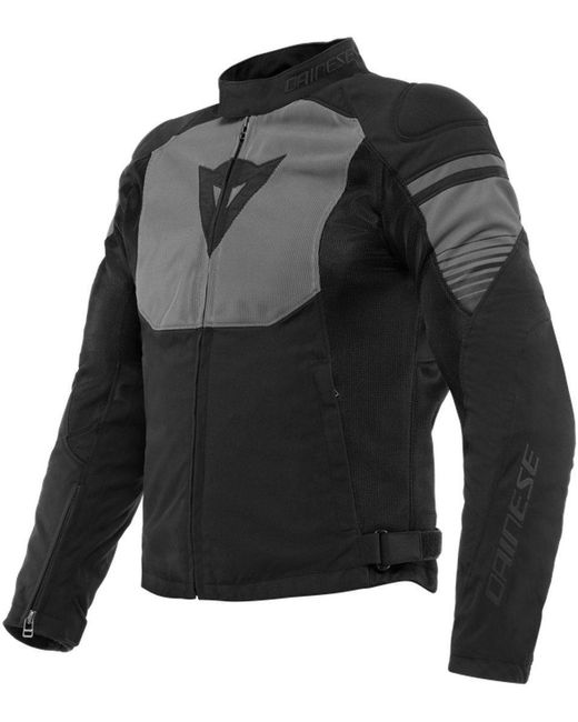 DAINESE Motorradjacke Air Fast Motorrad Textiljacke Atmungsaktiv protektoren in Gray für Herren