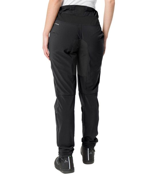 Vaude Black Women's Qimsa Softshell Pants II