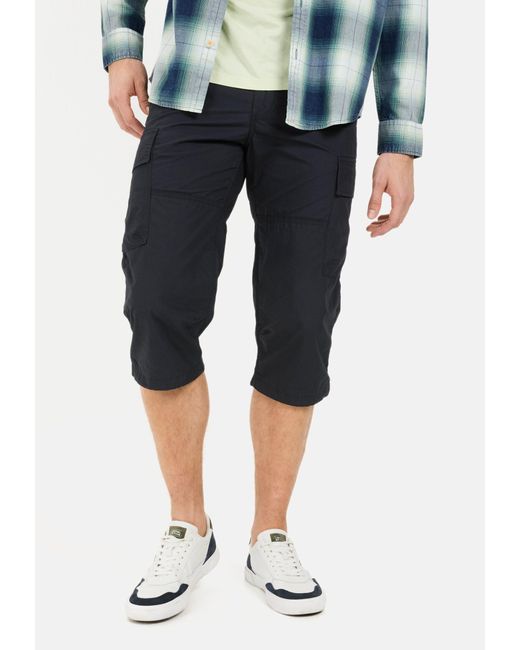 Camel Active Cargoshorts Regular Fit in Blue für Herren