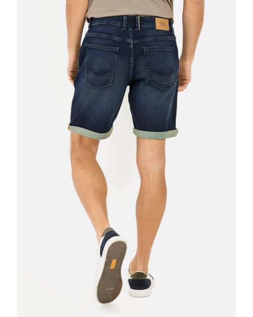 Camel Active Shorts im Regular Fit in Blue für Herren