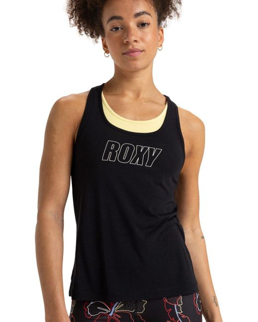Roxy Black Tanktop Everyday Flow