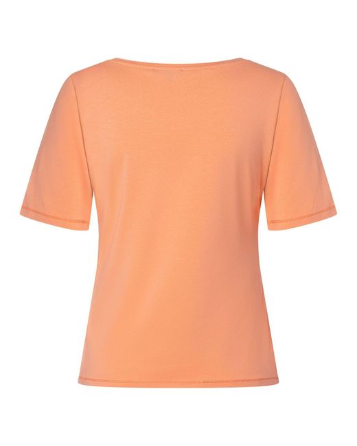 MORE&MORE Orange &MORE Kurzarmshirt