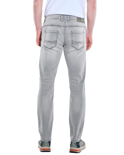 Engbers Super-Stretch-Jeans regular in Gray für Herren