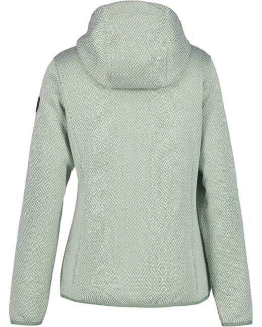 Icepeak Green Fleecejacke Jacke Midlayer Adrian