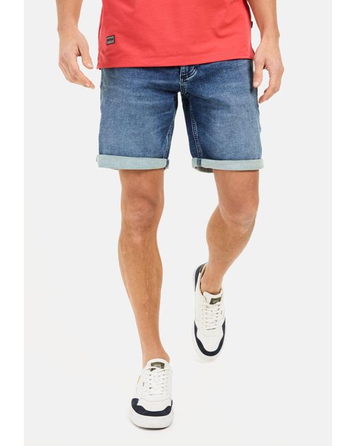 Camel Active Shorts im Regular Fit in Blue für Herren