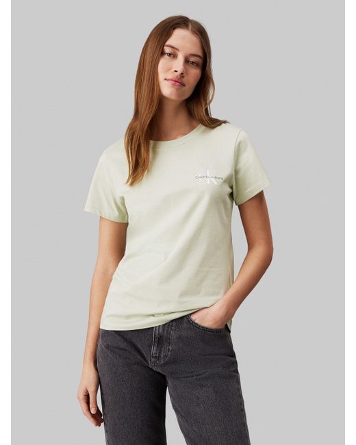 Calvin Klein Green Rundhalsshirt
