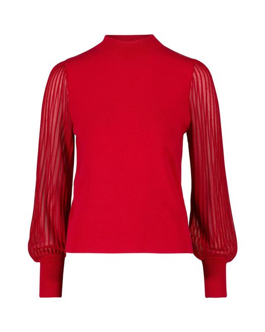 Zero Red Rollkragenpullover