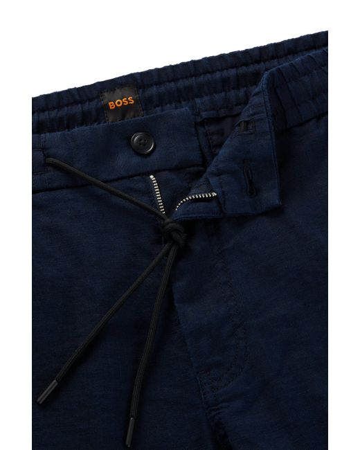 Boss 5-Pocket-Hose in Blue für Herren