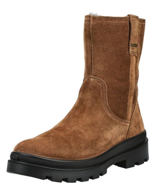 Legero Brown Stiefelette Veloursleder Stiefelette