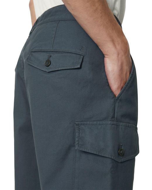 Marc O' Polo Shorts aus Organic-Cotton-Stretch in Blue für Herren